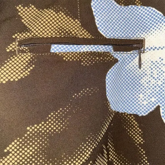 Tommy Bahama Men's Board Shorts Swim Trunks Size 32 Brown Blue Floral - Picture 6 of 7